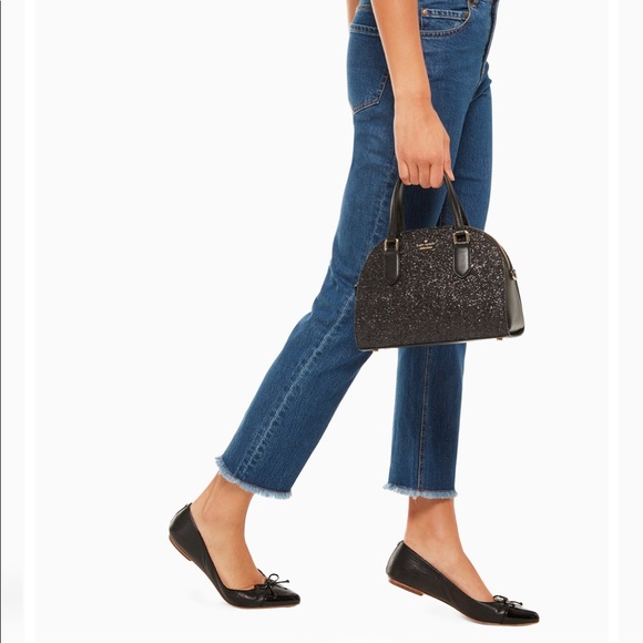 NWT❤️ Glittery Kate Spade Satchel - Stunning! - Picture 5 of 5